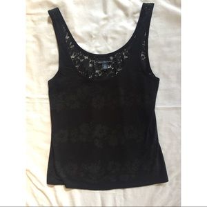 Black American Eagle Tank Top